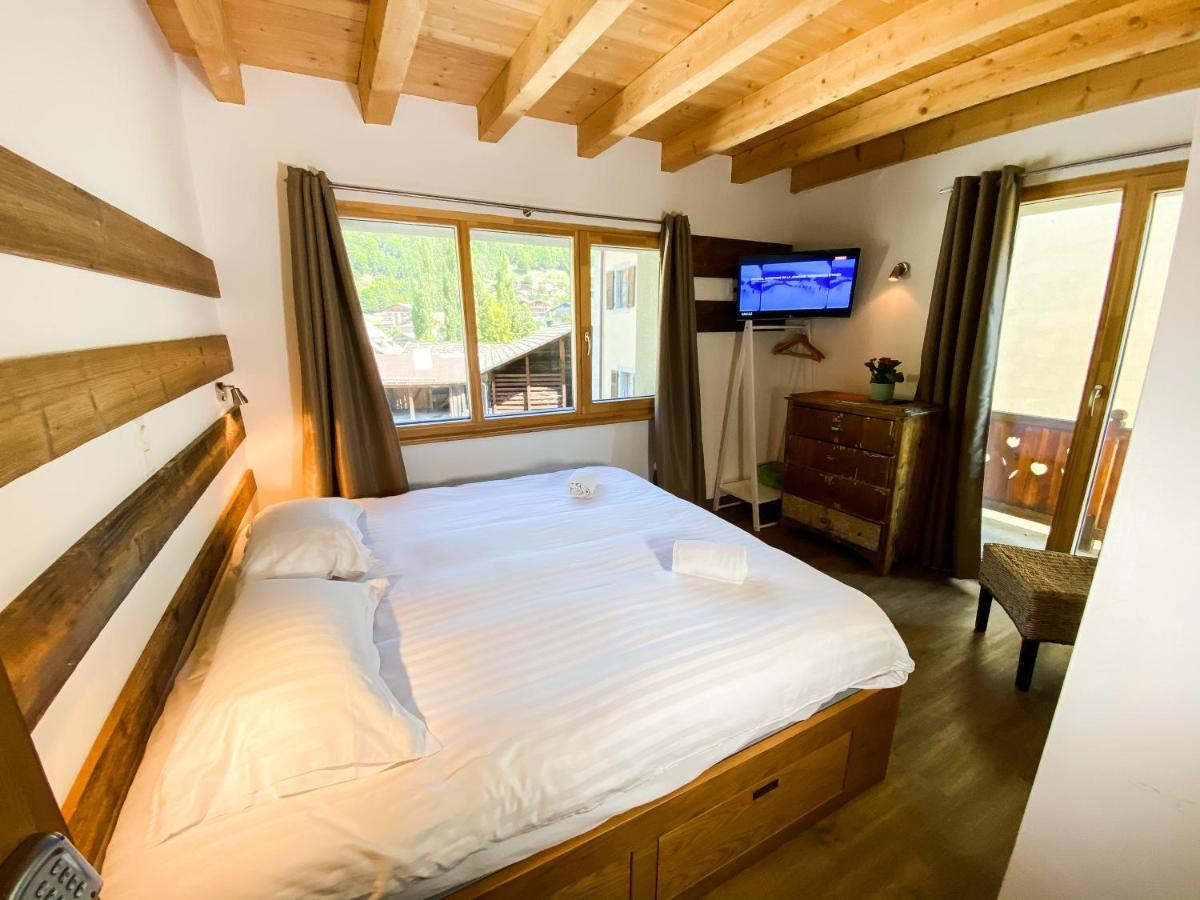 La Baraka Hotel Bagnes Bagian luar foto